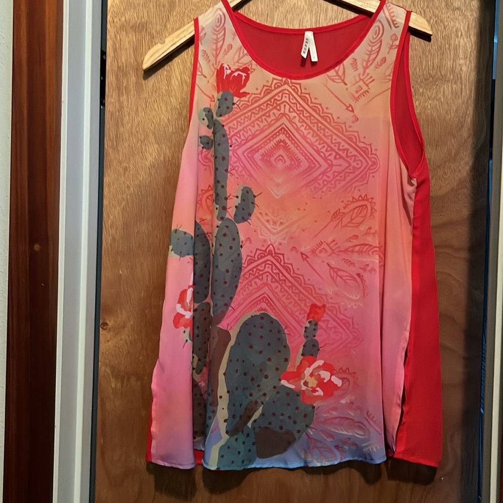 Roper shell top multi colored - Picture 2 of 5